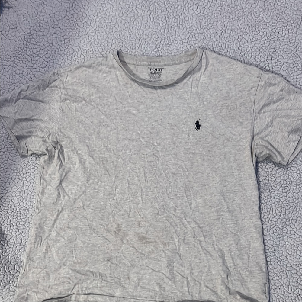 Polo by Ralph Lauren Light Gray Men's Tee